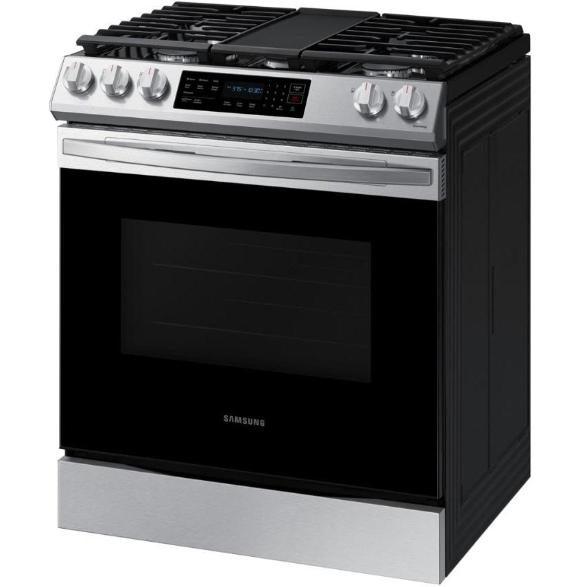  30-inch Slide-in Gas Range with Wi-Fi Connect NX60T8311SS/AA