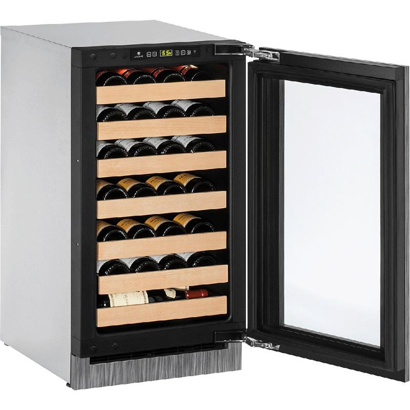 U-Line 3.6 cu. ft. 31-bottle Freestanding Wine Cooler U-2218WCINT-00B