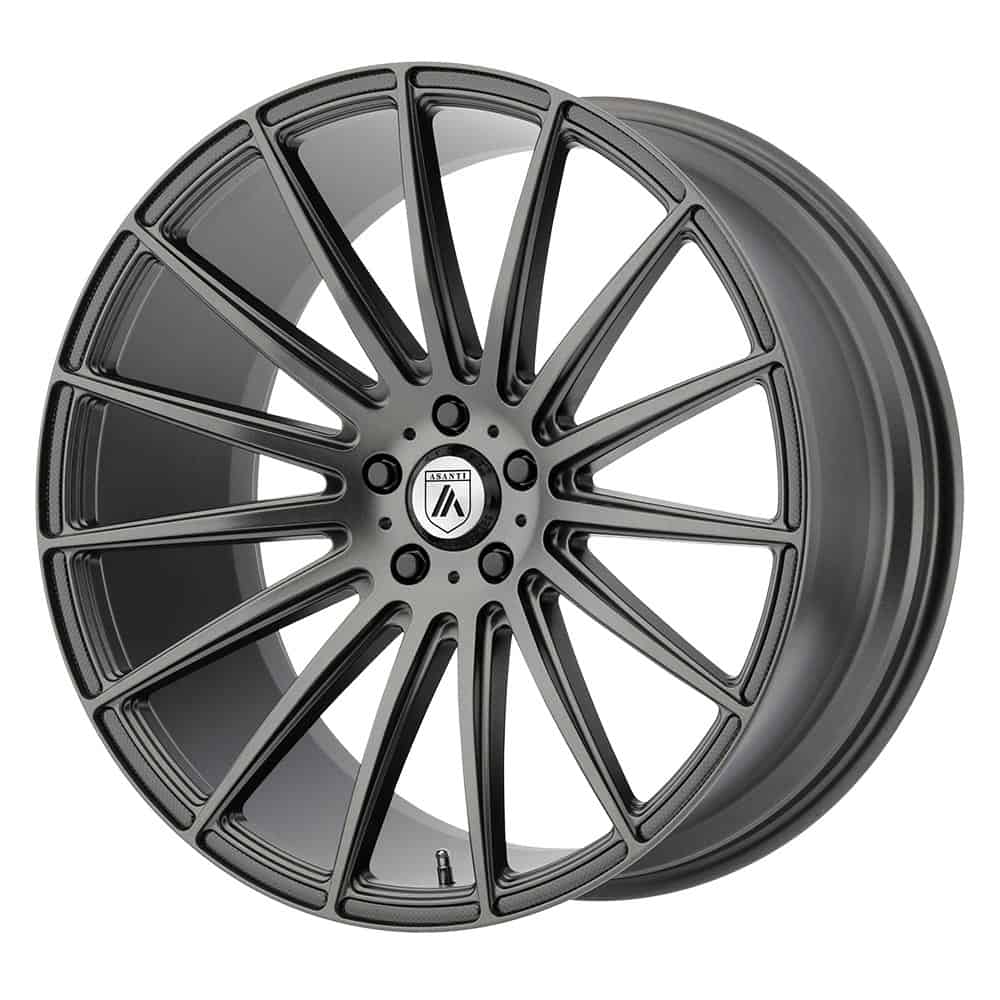 Asanti Black ABL-14 POLARIS AB14 22X9 5X4.5 M-GRAPHITE 32MM