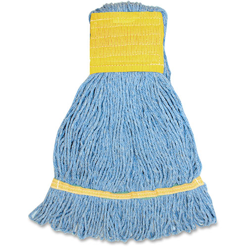 Genuine Joe Small Blend Wide Band Loop Mop | Blue | GJOSBL5BEA