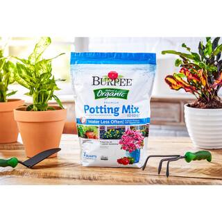 Burpee Natural  Organic 8 qt. Potting Mix (4-Pack) DCBP8PM4