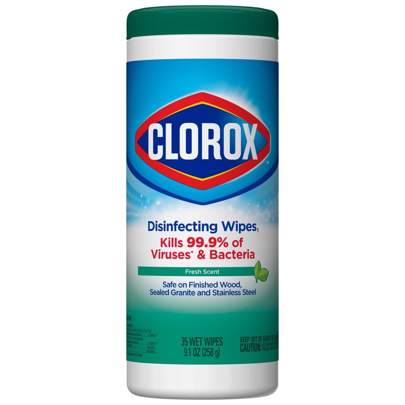 CLOROX DISNFCT WPS 35PK