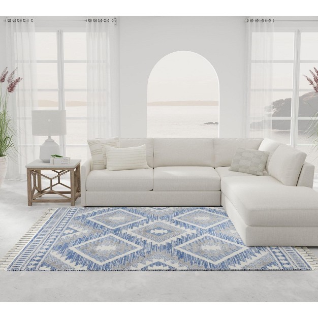 Mason Brooks Ibiza Ib20b Transitional Geometric Area Rug