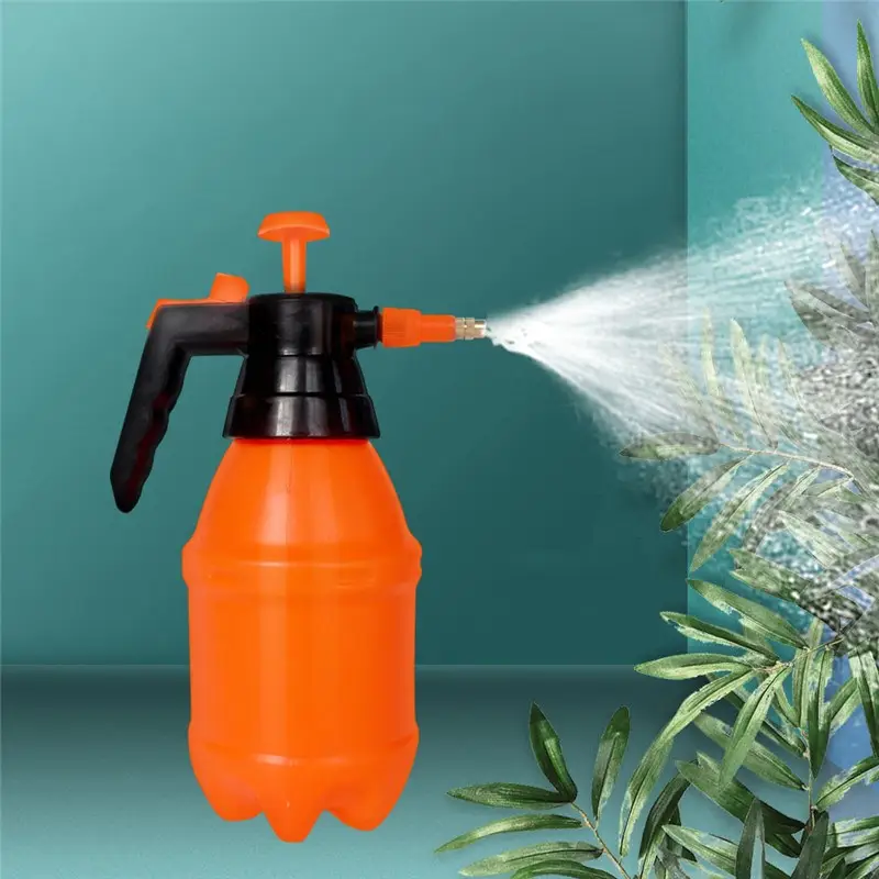 Handheld Garden Pump Sprayer Terrarium Greenhouse Pressure Water Spray Bottle with Adjustable Brass Nozzle