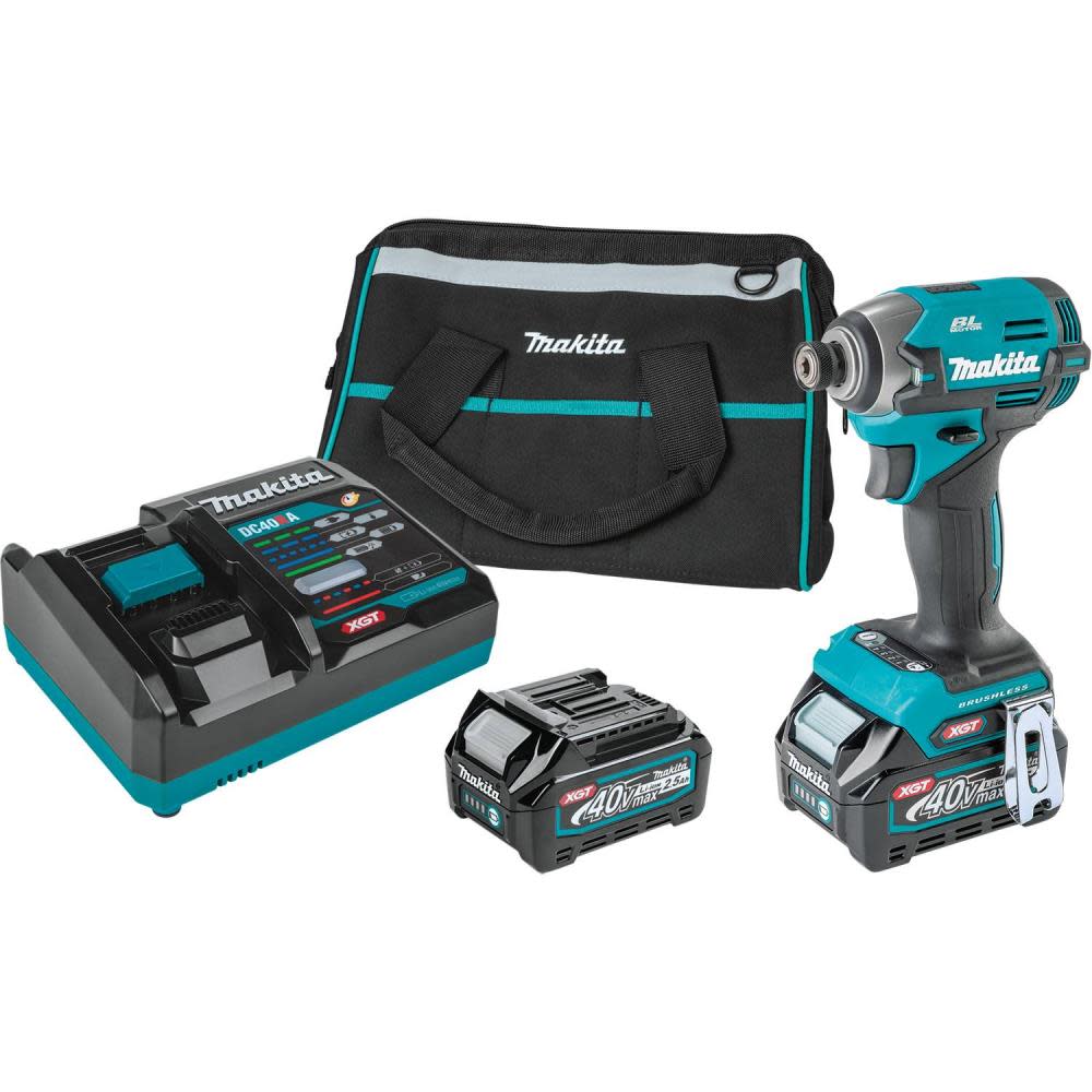 Makita 40V max XGT Impact Driver 2.5Ah Kit GDT02D from Makita