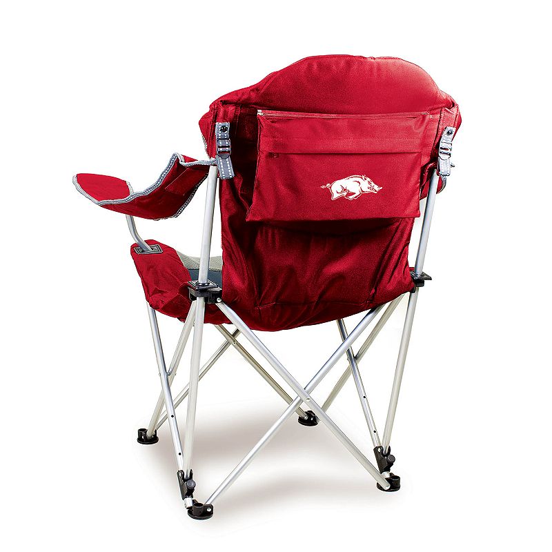 Picnic Time Arkansas Razorbacks Reclining Camp Chair