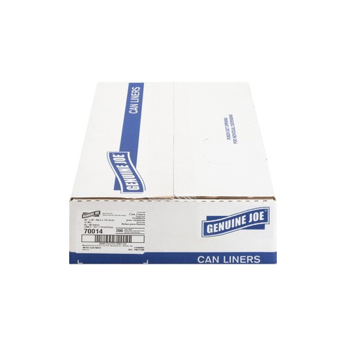 Genuine Joe Economy HighDensity Can Liners  GJO70014