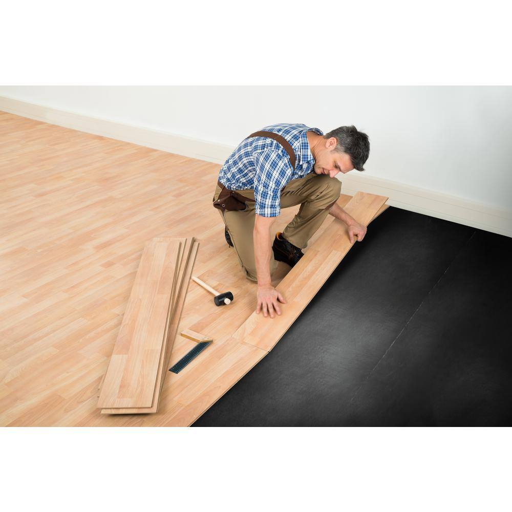 QuietWalk 360 sq. ft. x 6 ft. x 60 ft. x 1.4 mm Acoustical Underlayment with Vapor Barrier for All Vinyl Plank Flooring QWLV360