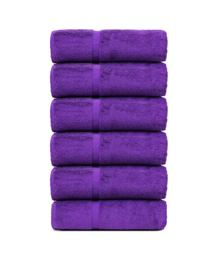 BC Bare Cotton Luxury Hotel Spa Towel Turkish Cotton Hand Towels Set of 6