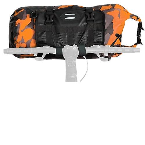 Waterproof bicycle front handlebar basket pack