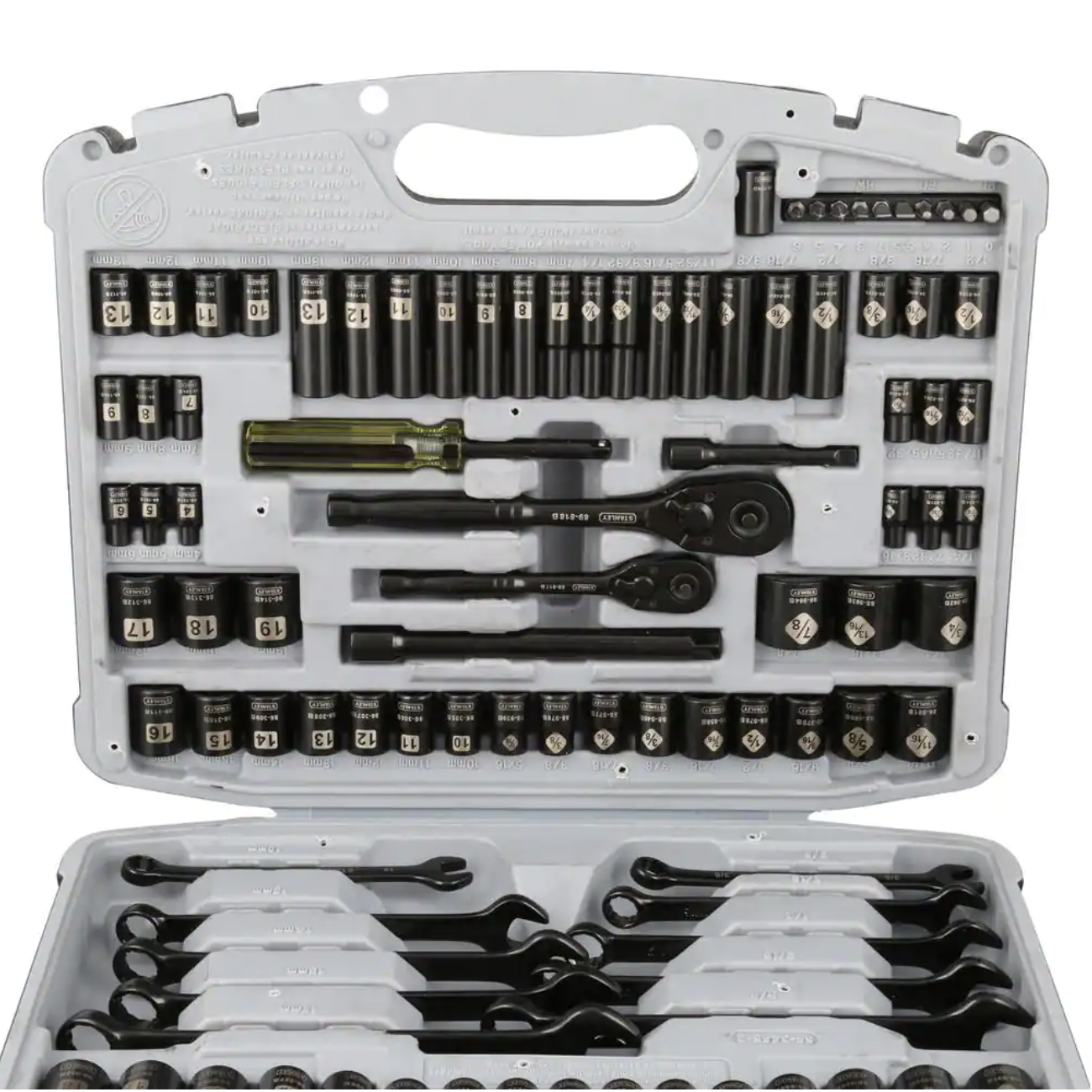 Stanley 22 in. Cantilever Tool Box with Mechanics Set (99-Piece)