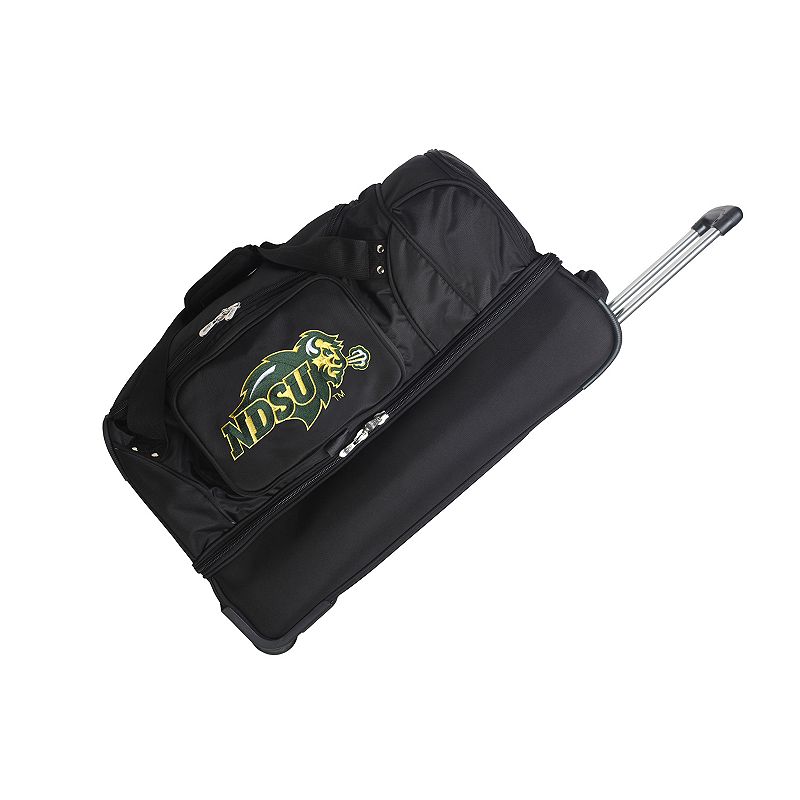 North Dakota State Bison 27-Inch Wheeled Drop-Bottom Duffle Bag