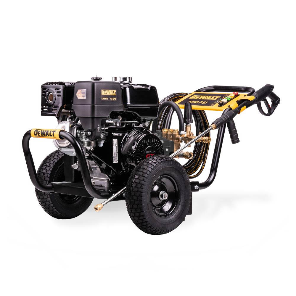 DEWALT DH4240B 4200 PSI at 4.0 GPM HONDA with AAA Triplex Plunger Pump Cold Water Professional Gas Pressure Washer DH4240B from DEWALT