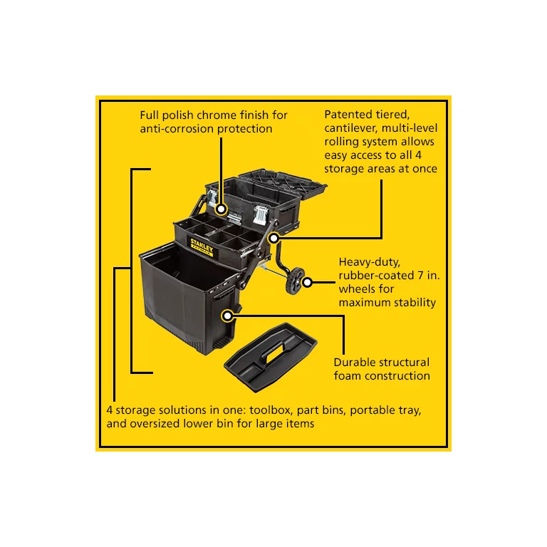 STANLEY 020800R FatMax 4-in-1 Mobile Work Station