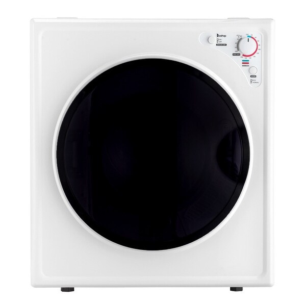 2.6 Cu.Ft. Compact portable Household clothes Dryer in White