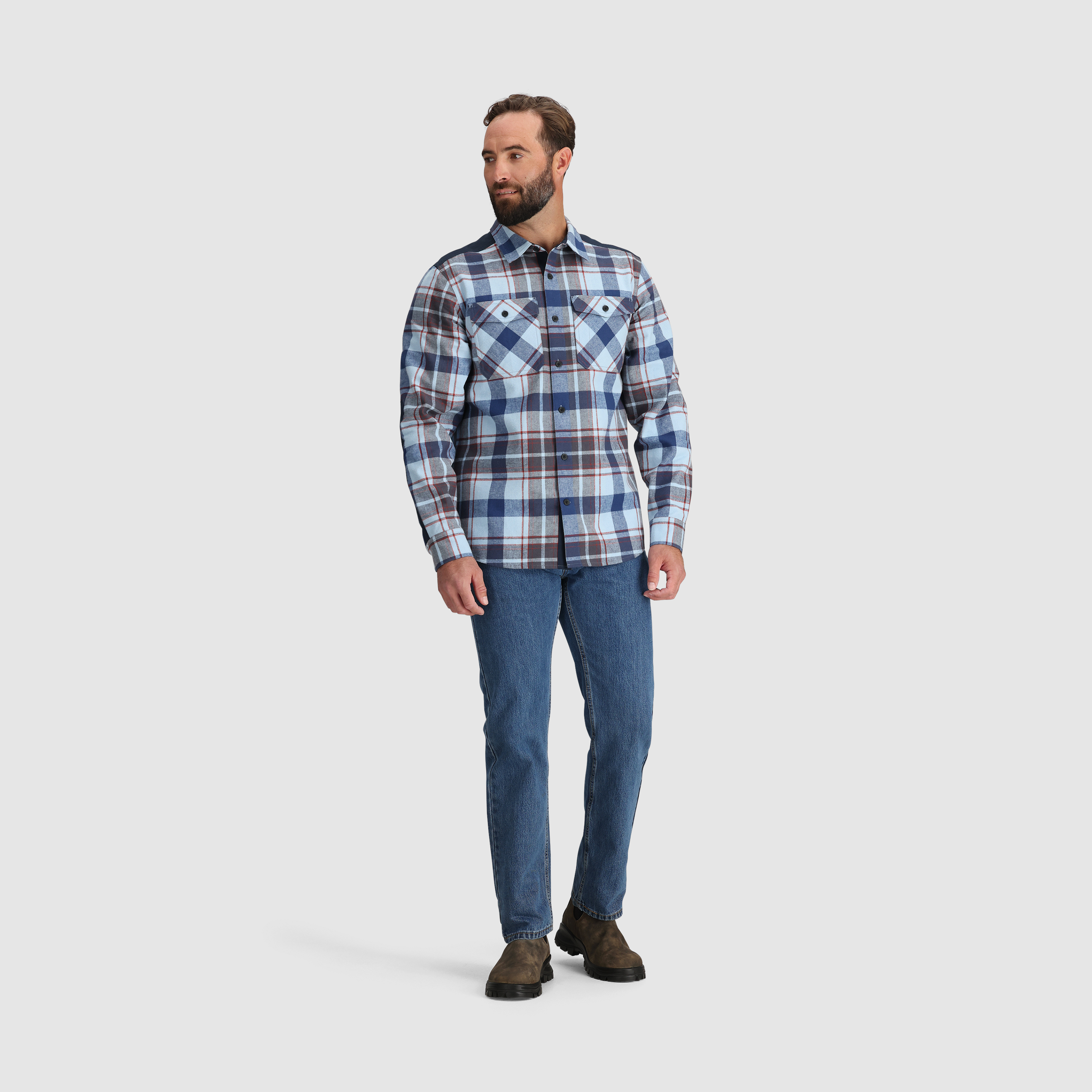 Men's Wallingford Flannel Shirt Jacket