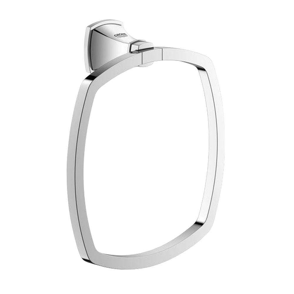 GROHE Grandera Towel Ring in StarLight Chrome 40630000