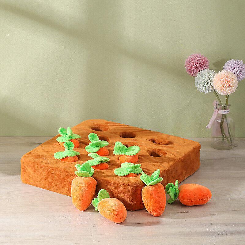 Pet Dog Chew Toy Pull Up Carrots Radish Vegetable Plush Child Educational Toys New