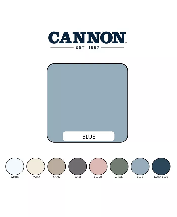 Cannon Heritage Solid Twin 4 Piece Sheet Set