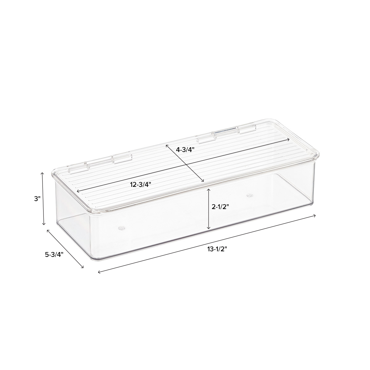 HingedLid Stackable Boxes