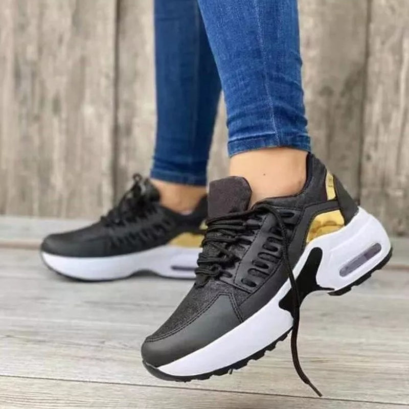 Women's Lace-up Mesh Shoes