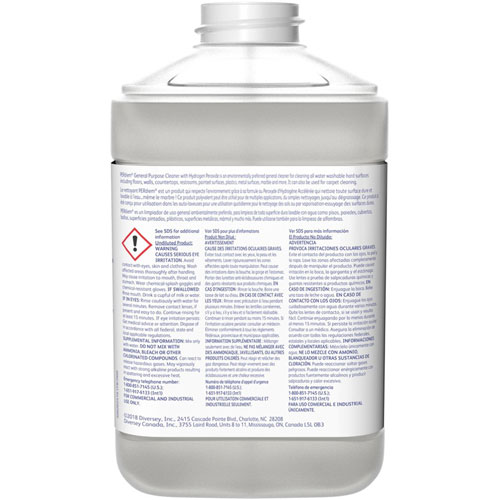 Diversey Cleaner |Multipurpose，Hydrogenperoxide，J-Fill， Conc，2.5L，Cl | DVO95613252