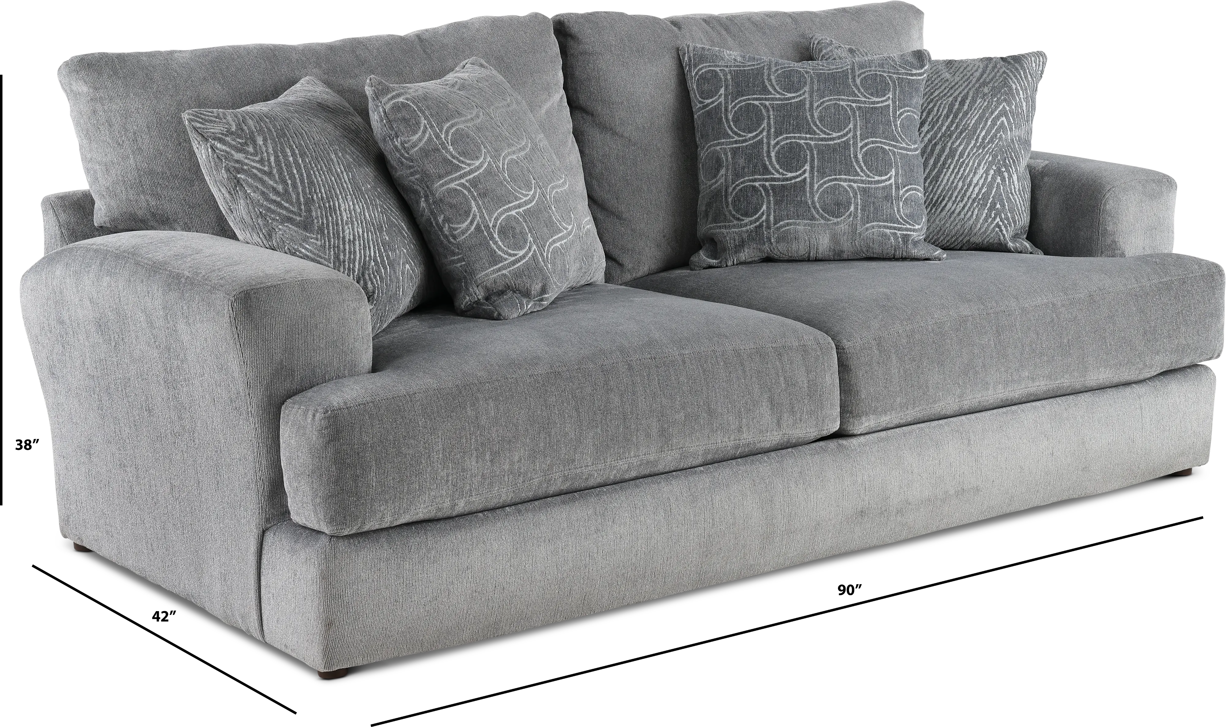 Lamar Gray Sofa