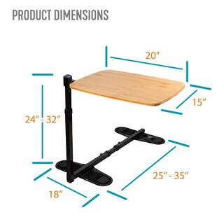 Able Life Universal Swivel TV Tray Table 8800