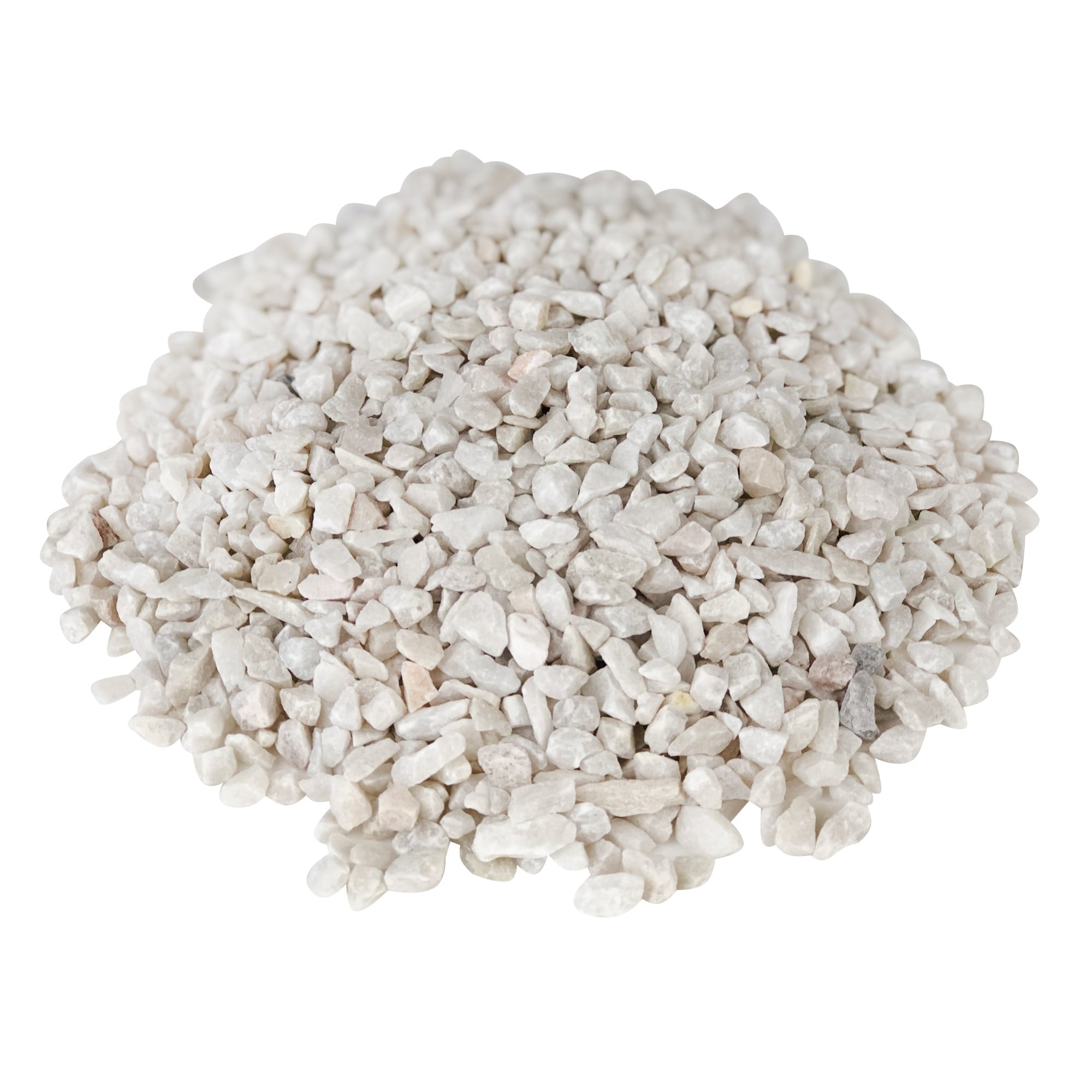 Rainforest, Outdoor Decorative Stone, Gravel, white, 30lbs.