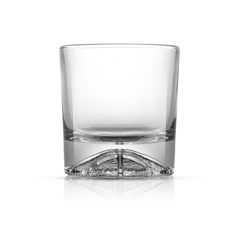 JoyJolt 4-pc. Double Old Fashion Whiskey Glass Set