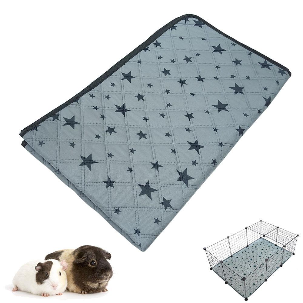 RIOUSSI Guinea Pig Cage Liners， Waterproof Anti-Slip Guinea Pig Bedding for CandC 2X3 Cage， 1 Pack