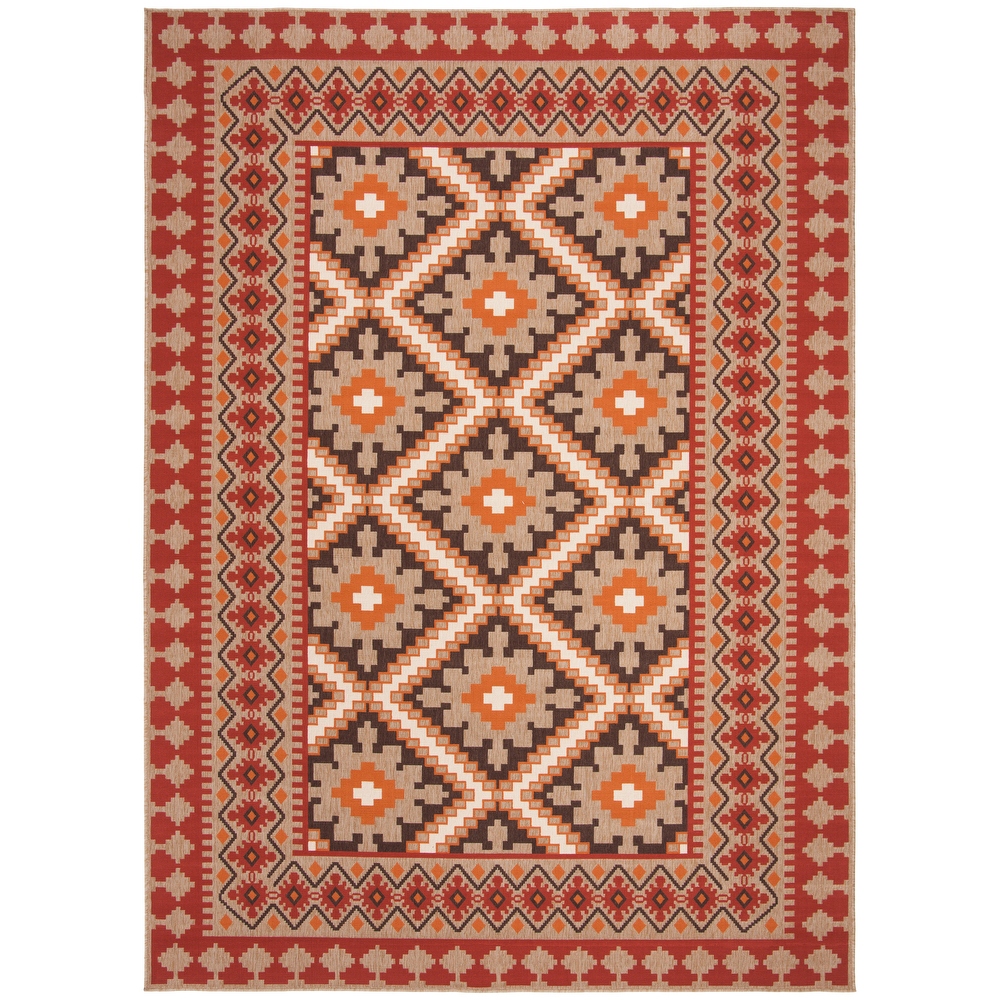 SAFAVIEH Veranda Eyvor Indoor/ Outdoor Waterproof Patio Backyard Rug