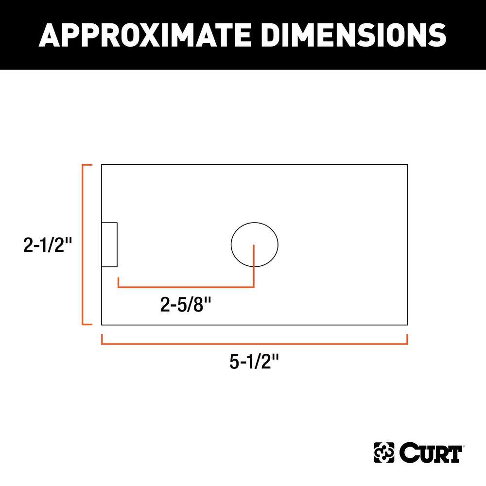 CURT Reducer Sleeve (2-12