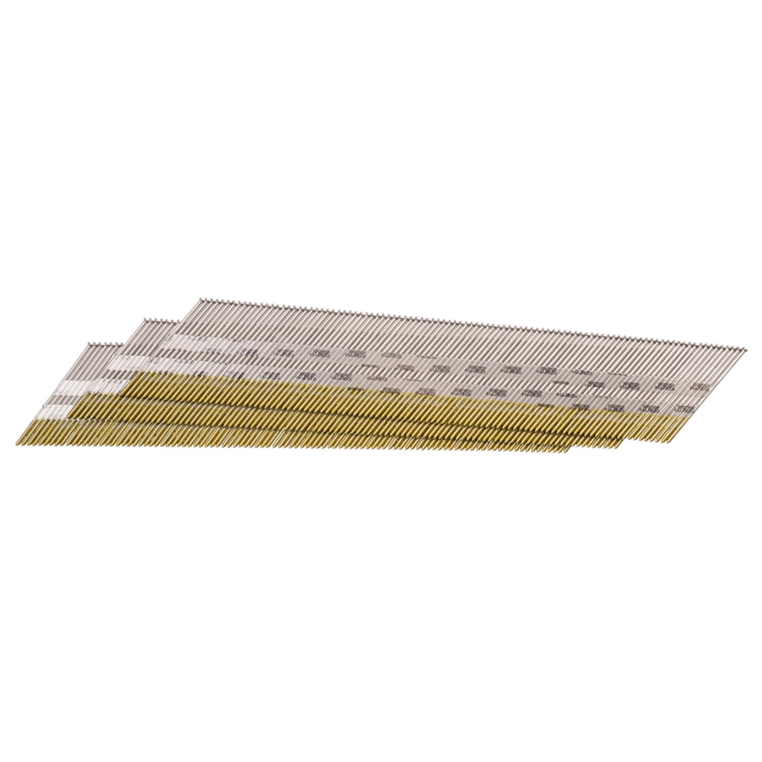 Senco 2 in. 15 Ga. Angled Strip Bright Finish Nails 34 deg 4000 pk