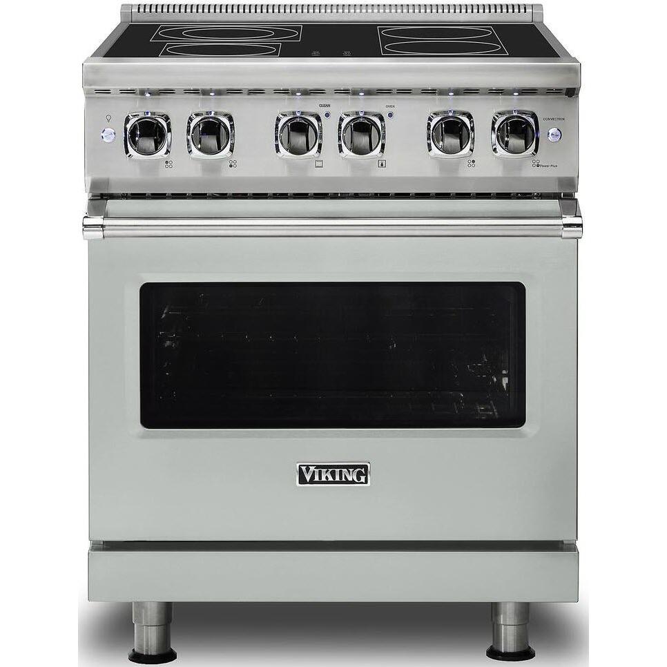 Viking 30-inch Freestanding Electric Range with SoftLit LED Lights VER5301-4BAG