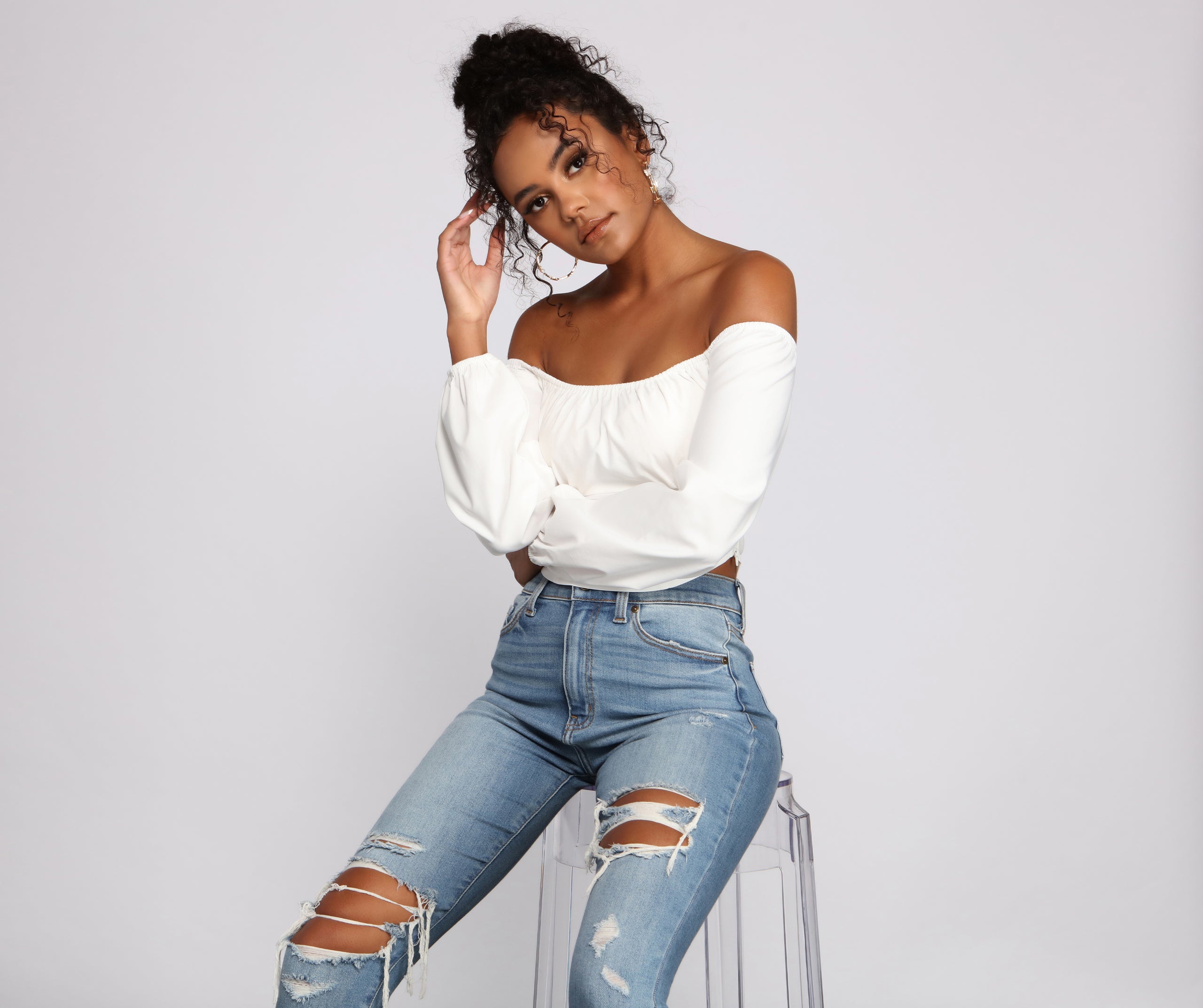 Chic Trends Cropped Corset Top