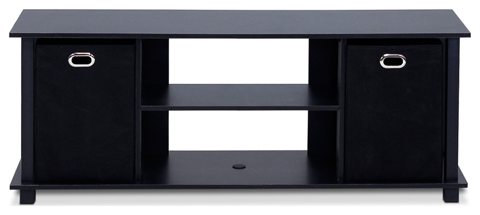 Furinno Econ TV Stand   Contemporary   Entertainment Centers And Tv Stands   by BisonOffice  Houzz