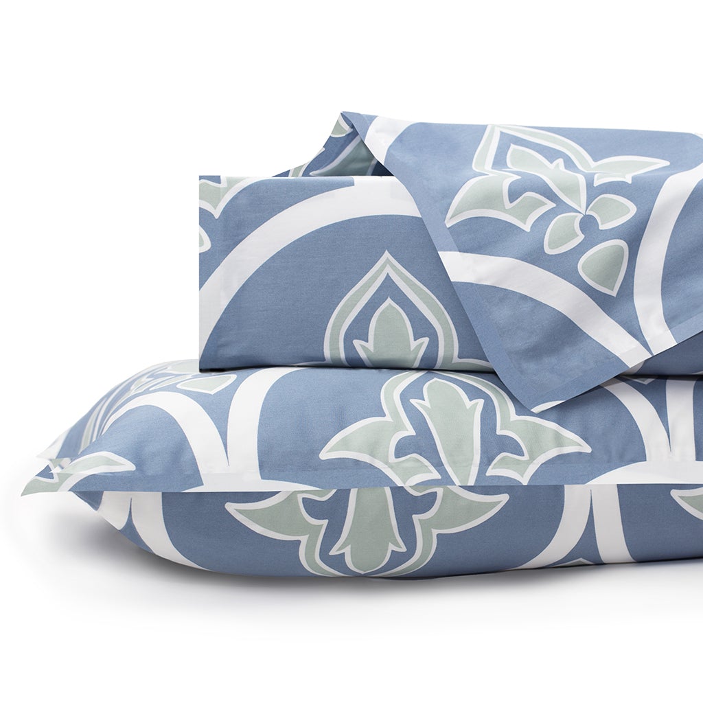 Blue Clementina Duvet Cover