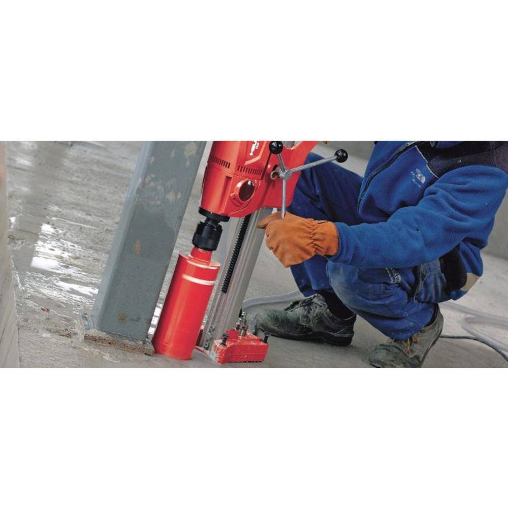 Hilti 120-Volt Variable Speed DD 120 Compact Diamond Coring Rig Kit 3604583