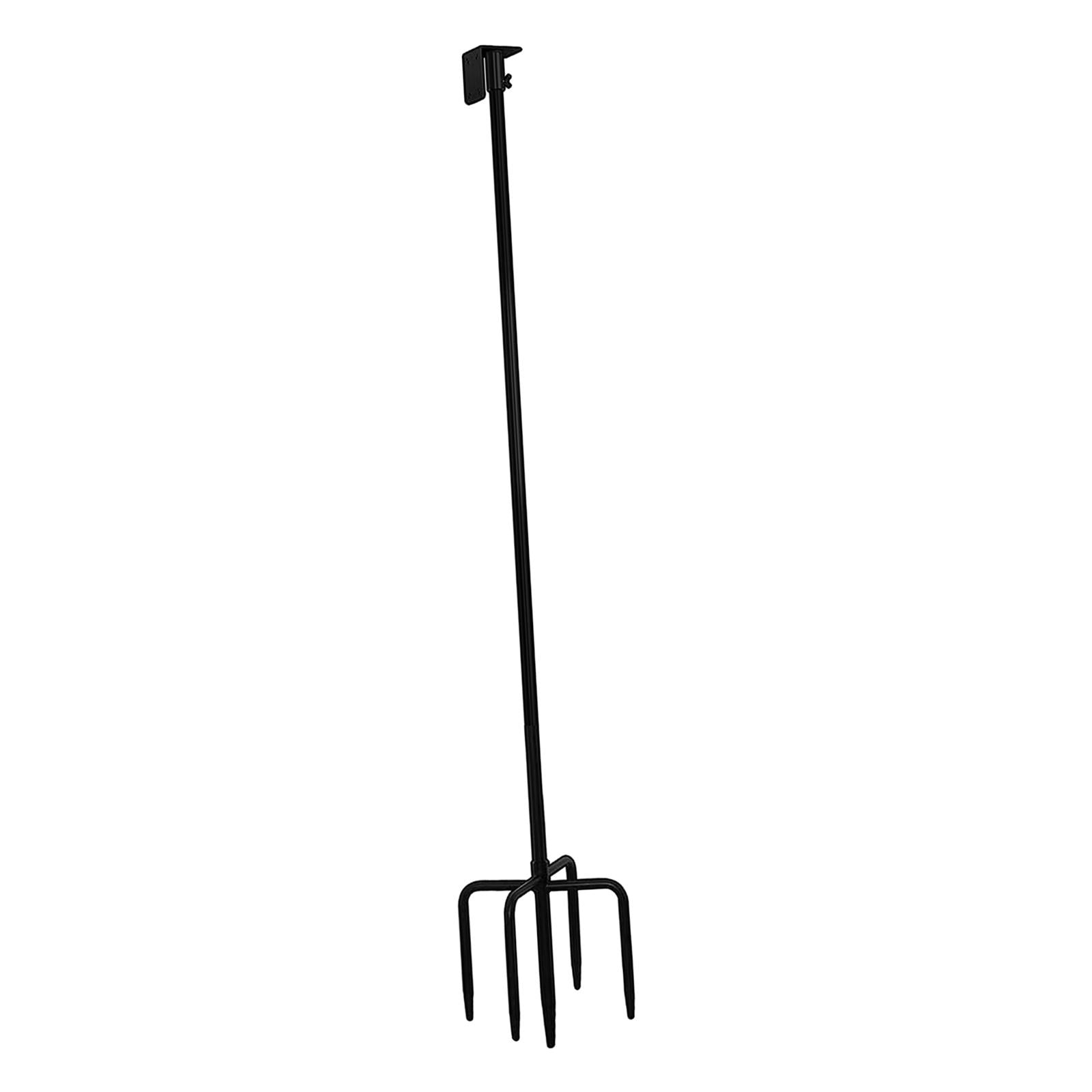 Bird Feeder Pole ， Bird Set with 5 prongs， Universal set for Bird House and Bird Feeder for Outdoors