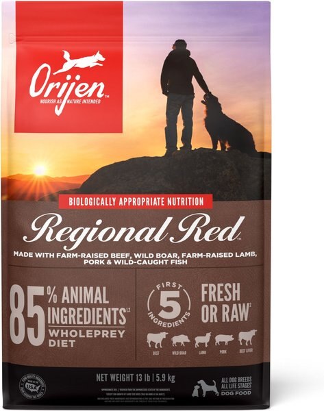 ORIJEN Regional Red Grain-Free Dry Dog Food