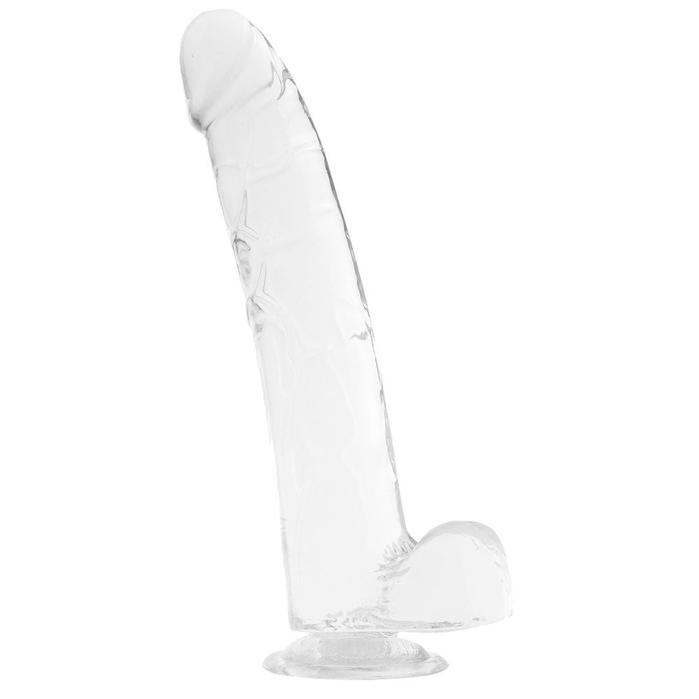 King Cock 11 Inch Ballsy Dildo in Clear