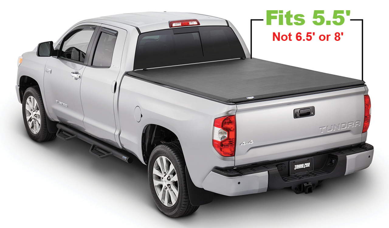 Tonno Pro Tonno Fold:1421 Toyota Tundraw Utlty Trck Adptr Kt wo Trl Spcl Edtn Bx 5x277quot Tonneau Cover