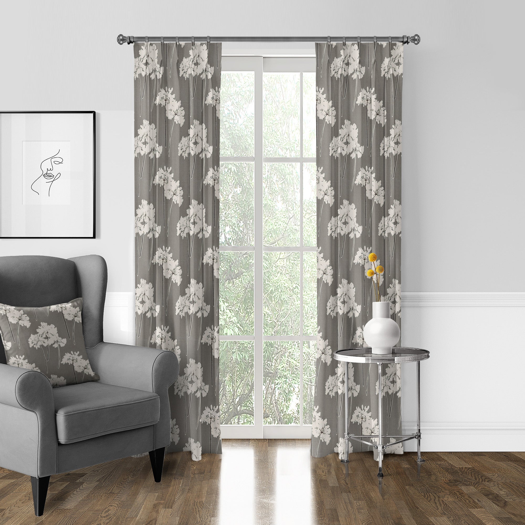 Summerfield Mocha Drapery