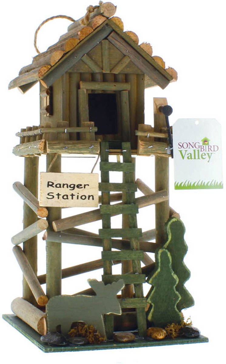 Zingz and Thingz Ranger Station Bird House