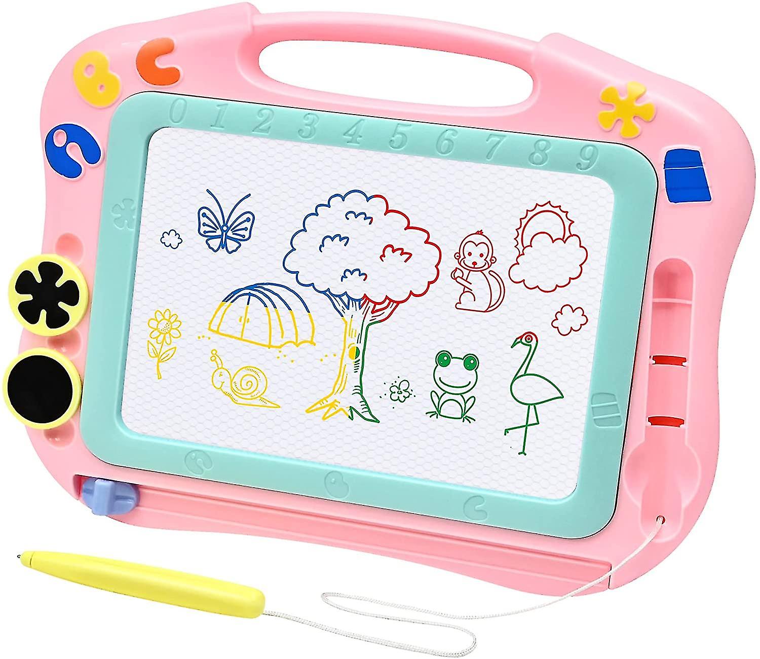 Magic Slate Board， Kids Magnetic Drawing Board Erasable Sketch Toys