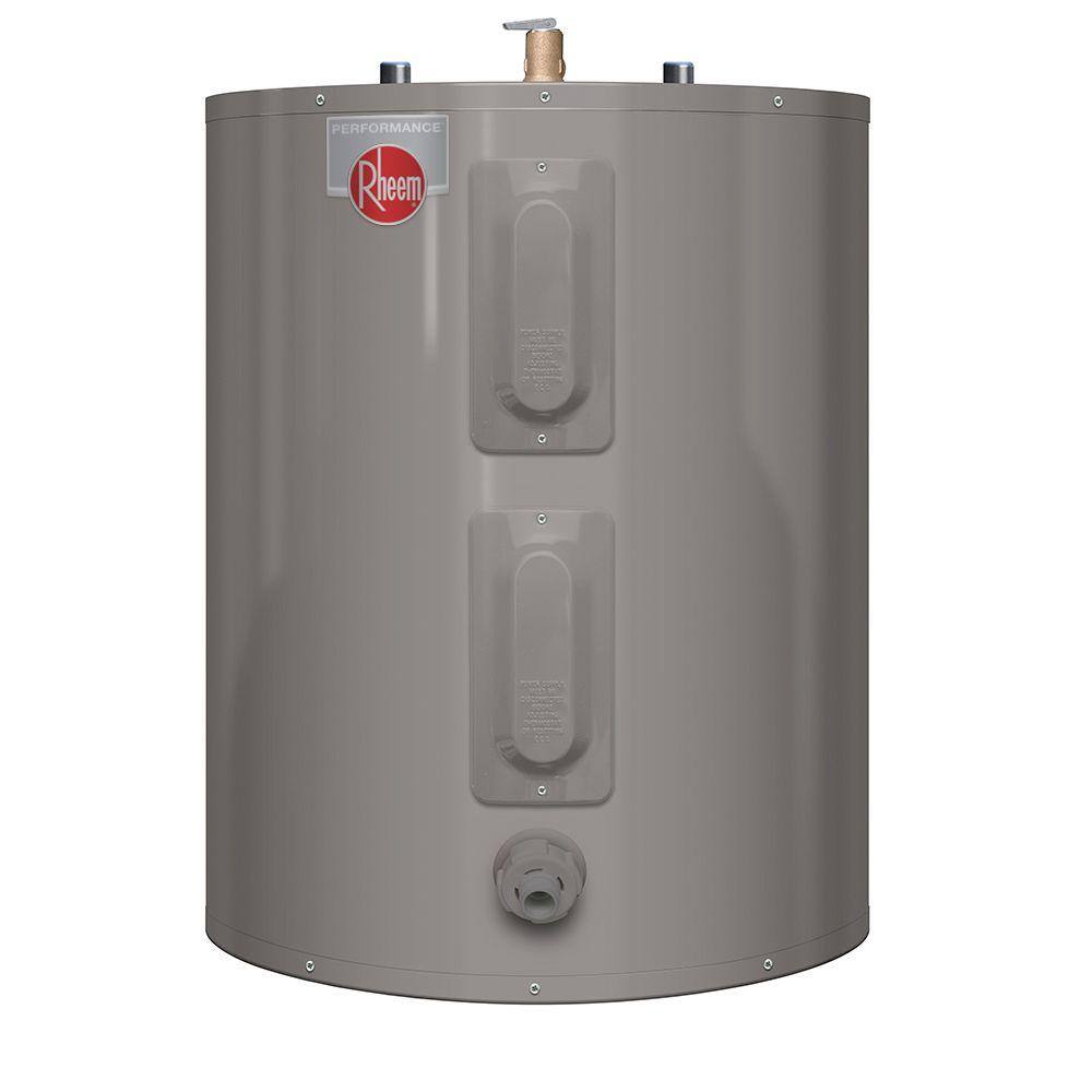 Rheem Performance 38 gal. 4500 -Watt Short Electric Water Heater with 6 Year Tank Warranty and 240 volt Connection XE38S06ST45U1