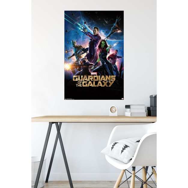 Trends International Marvel Cinematic Universe Guardians Of The Galaxy One Sheet Unframed Wall Poster Prints