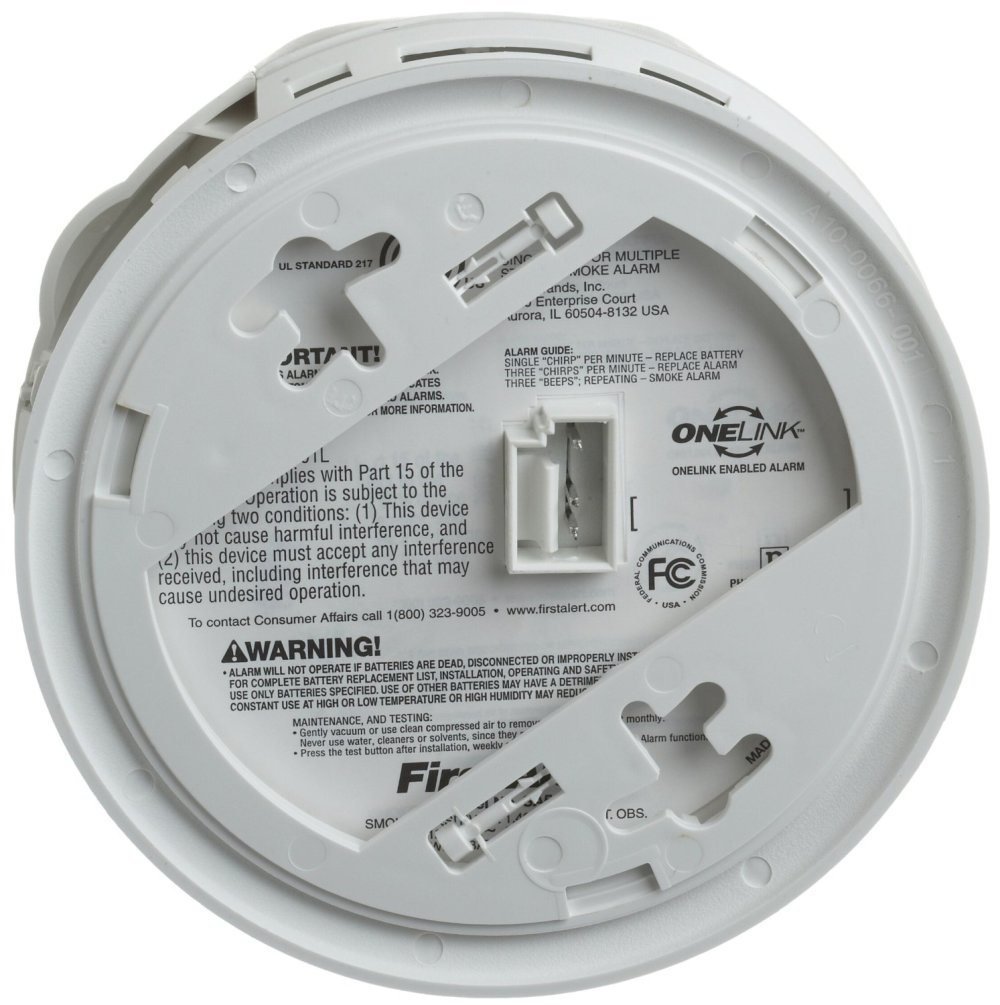 Wireless Interconnect Hardwired Smoke Alarm