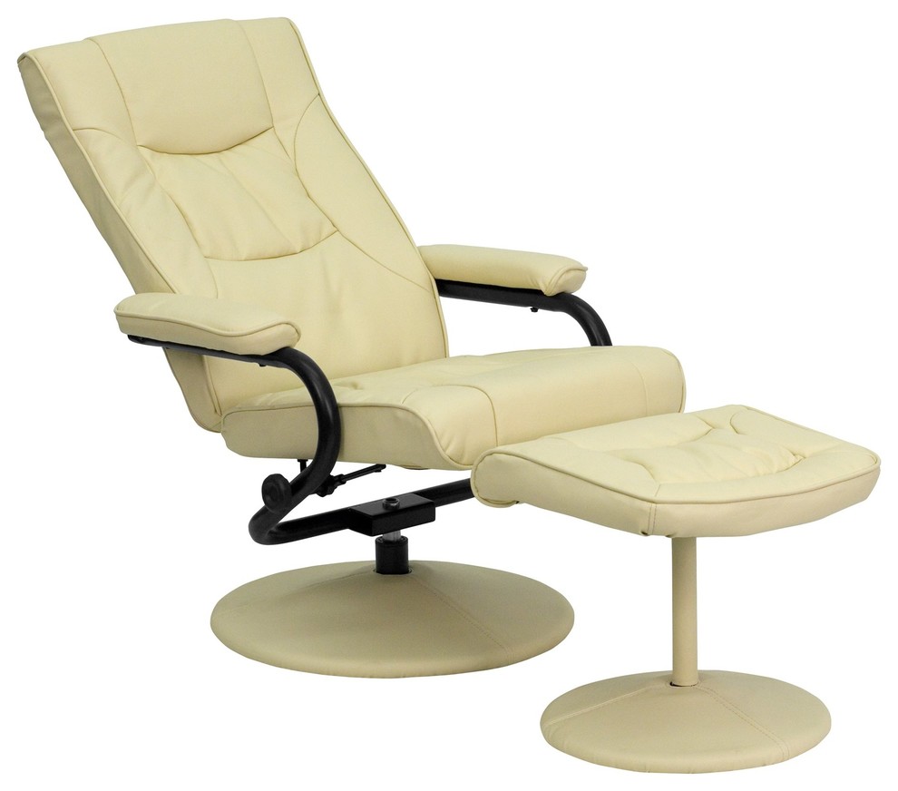 Flash Furniture Leather Recliner   Contemporary   Recliner Chairs   by BisonOffice  Houzz